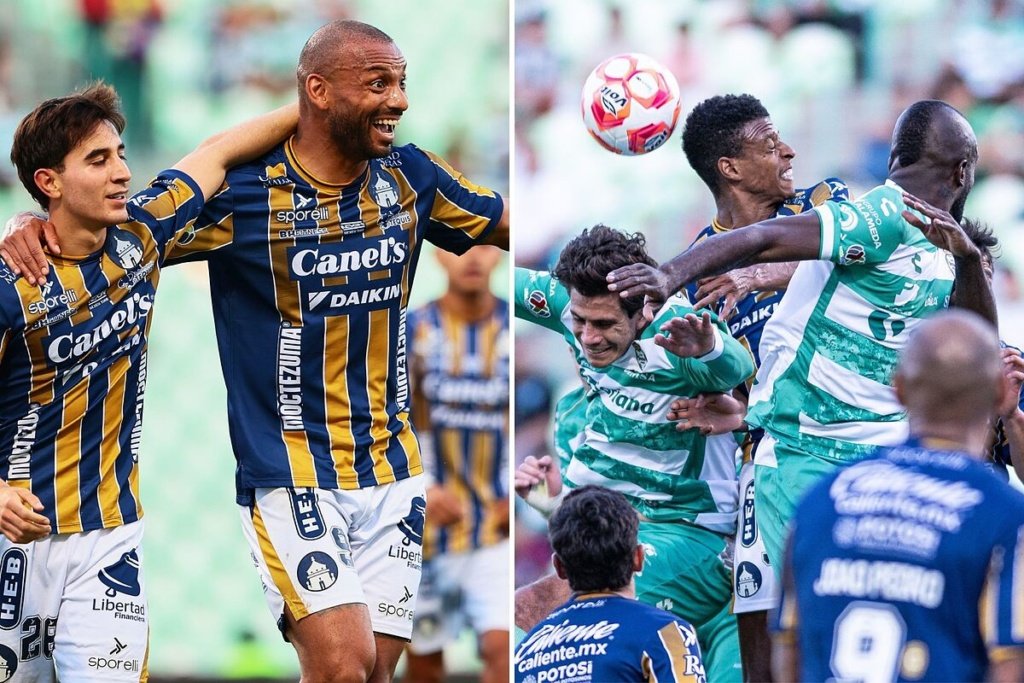 "El Doble Azar: Atlético San Luis Sufre Humillación en El Tanque, Un Doblete de Joao Pedro Señala la Derrota Contra Santos Laguna"