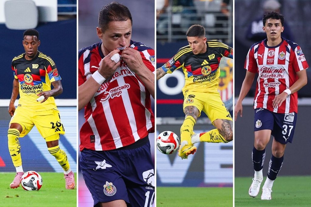 La Gran Exhibición de Estrellas: América y Chivas Dejan Huella en el Fútbol Americano con Goles de Chicharito, Dávila y Milito.