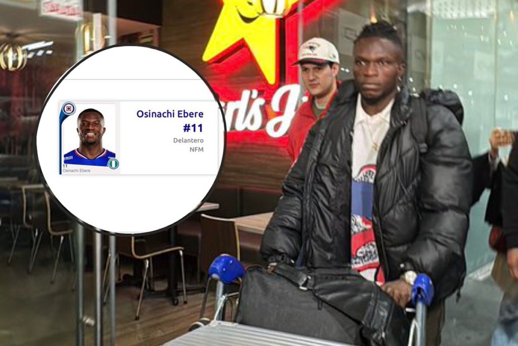 Rápido y sin complicaciones en su registro, Cruz Azul ya tiene a su promesa de gol: Christian Ebere