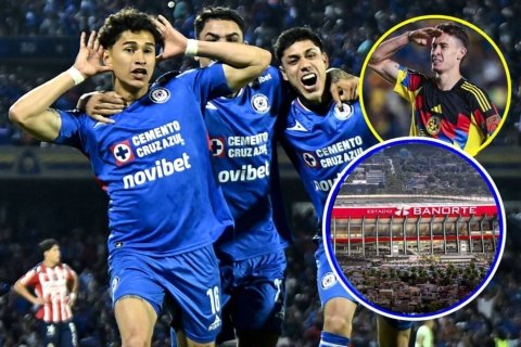 Cruz Azul aún no juega en el Estadio Azteca y ya se 'adueña' de una parte de la tribuna antes de la reapertura de la casa del América