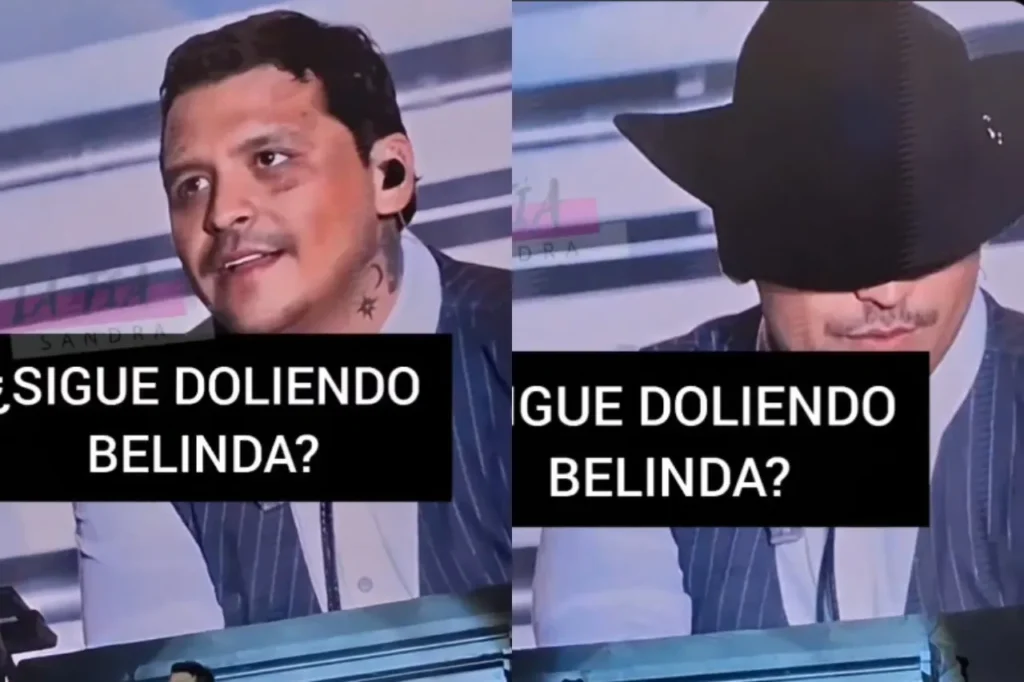 Fan grita a Nodal que Belinda fue el amor de su vida y así reaccionó el cantante