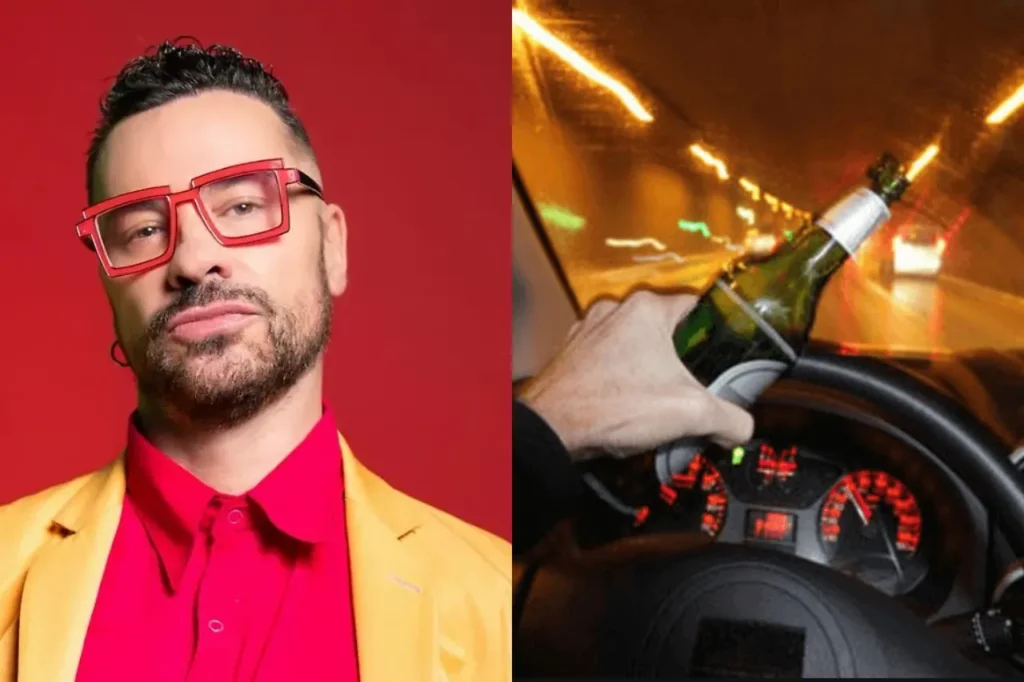 Shiky sufre aparatoso accidente tras permitir que un conductor ebrio manejara